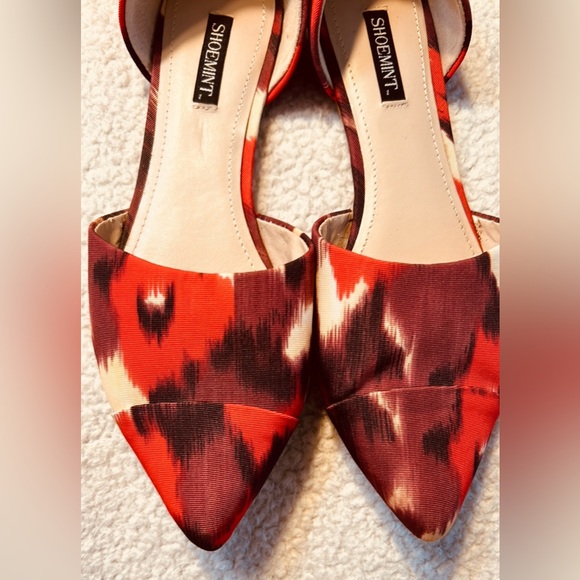 SHOEMINT Women's Audrey Pointed Toe Slip On Flats - Picture 4 of 10